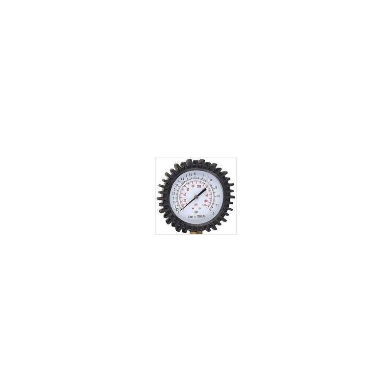 Tyre Pressure Gun with Pressure Gauge up to 12 Bar