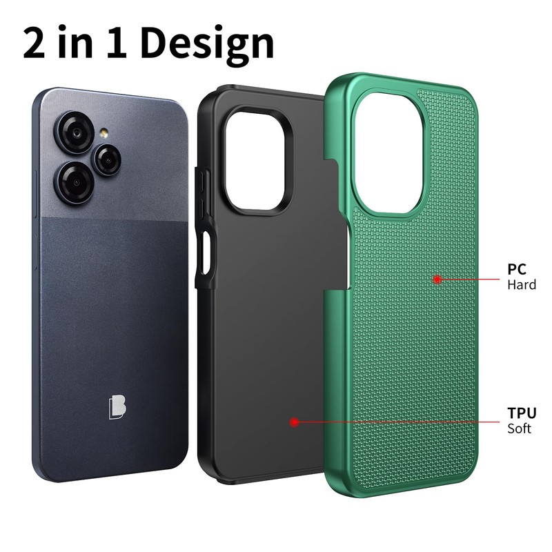 Mocotto for BLU View Speed Ultra 5G Case with Tempered
