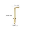 sourcing map Screw Hooks Ceiling Hooks Self-Tapping Screw Holder with