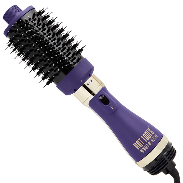 Hot Tools Pro Signature Detachable One Step Volumizer and Hair Dryer | Style, Dry & Brush (1.0 Medium)