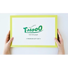 WISEMOTHER T-HooO Fresh Stick Mouthwash Set – 3 Inner Boxes (Peach Mint x2 + Lemon Mint x1), Alcohol-Free Travel Gargle, Natural Mouth Rinse with Xylitol, Eucalyptus & Herbal Extracts