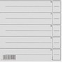 Leitz Register für A4, Deckblatt und 10 Trennblätter, Taben individuell
