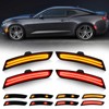 D-Lumina LED Side Marker Lights Smoked Lens Compatible with Chevy