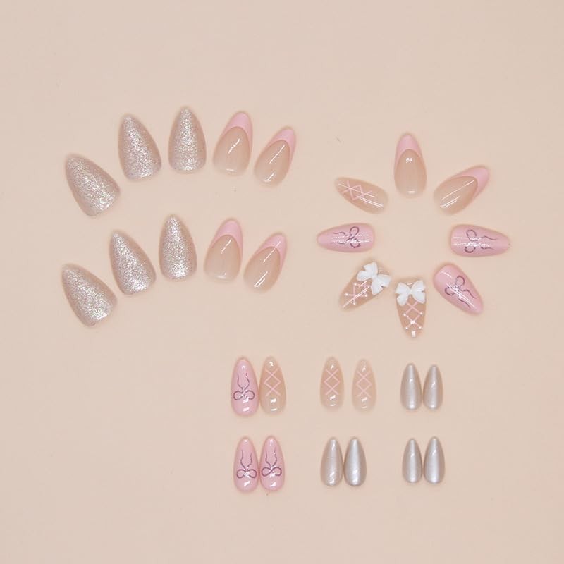 XUZOO Nail Tip, Short and Long, Cute, Stylish, Popular, Simple,
