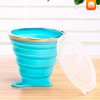 Maíz Vaso Tapa Portatil Plegable Retractil Ecologico Reutilizable