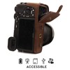 MegaGear MG1805 Ever Ready Leather Camera Case Compatible with Sony