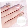 Healeved Elegant Charming Fake Nails 504pcs End Nail Stickers for