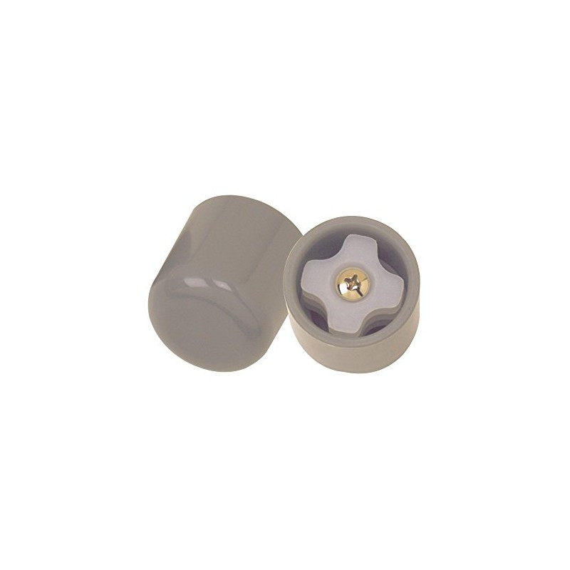 Drive Medical Deluxe Walker Glide Caps, Gray