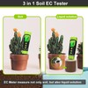 Digital Soil pH Moisture Tester,Plant Moisture pH Meter for Soil