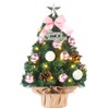 Mini Christmas Tree, Small Christmas Tree with LED Lighting, Artificial