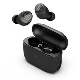 NEW Black JLab Go Air Pop Bluetooth Earbuds, True Wireless with Charging Case