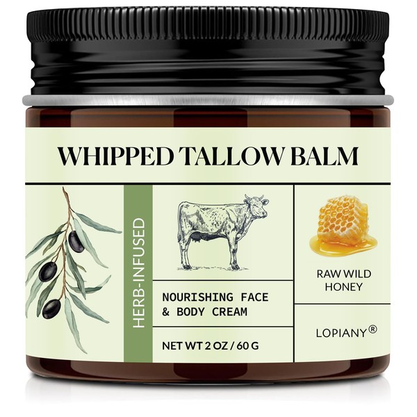Beef Tallow, Beef Tallow Skincare, Beef Tallow Moisturizer Nourishes and
