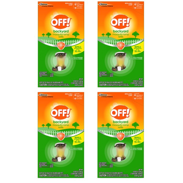 OFF! Mosquito Lamp Refills (4-Pack)