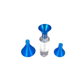 IQ Labs 2 Funnel (New Model) Great for Vitamin Energy Powders Wide Mouth Fits Most Plastic Bottles