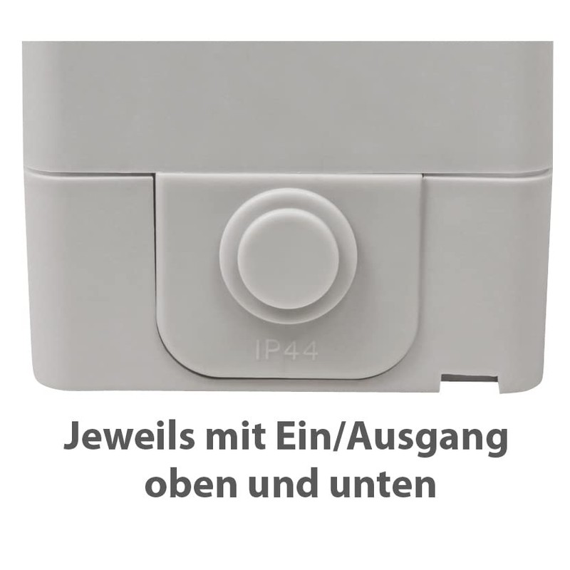 McPower Taff, 1534871 Wet Room Socket 250 V ~/16 A,