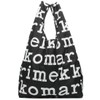 Marimekko Women's 048854 910 Tote Bag, Black, Compatible with A4,