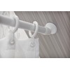 Tropik Home Inclined Angled Wall Bracket/Adapter For 27mm Shower Rail