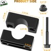 Brake Block Mounting Set with Screw Nut for Club Car