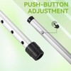 MIKOSI Golf Travel Bag Support Pole - Adjustable Aluminum Stiff