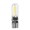 10pcs 12V W5W T10 194 Glass COB Filament LED Car