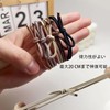 LeTradeJP Hair Rubber Ribbon Hair Elastic for Adults, Fashionable, Includes