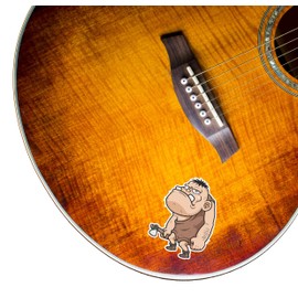 2 x Cave Man Neanderthal Sticker Car Bike Bike Laptop Decal Dad Brother #4227 (7.7cm Wide x 10cm Tall)