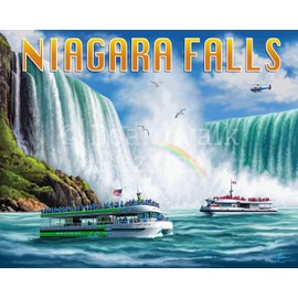 Niagara Falls by Boardwalk - 500 Piece Jigsaw Puzzle