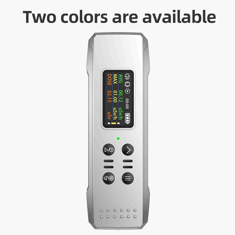 Portable Nuclear Radiation Detector Handheld Geiger Counter 0.96inch TFT Display