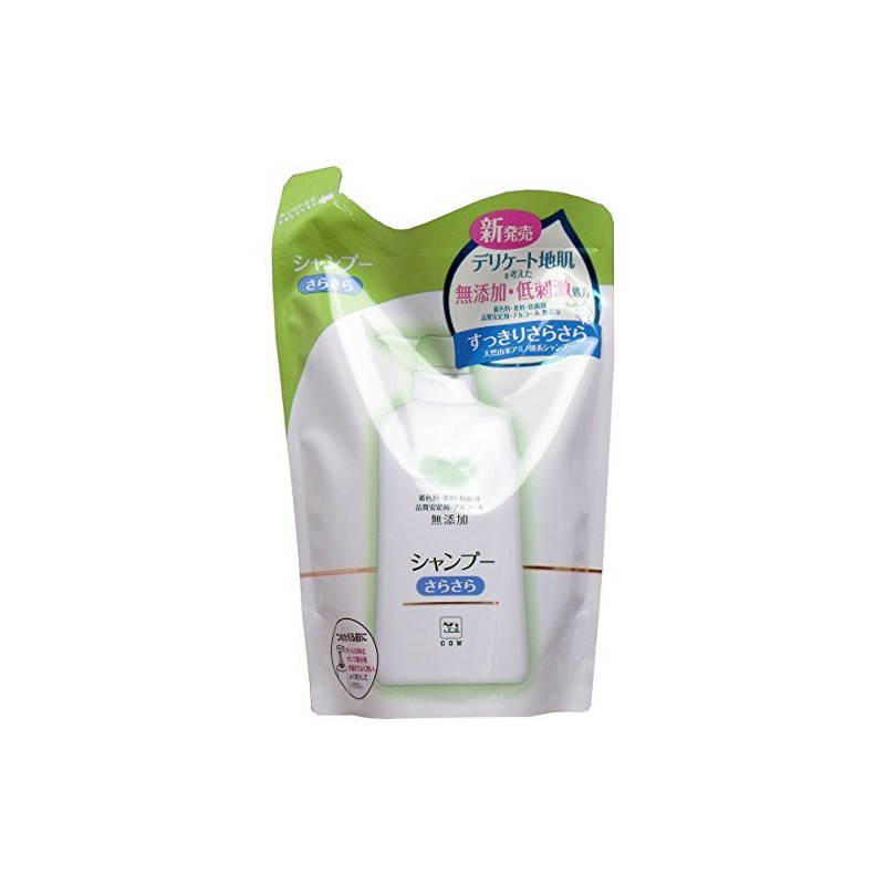 Cow Brand Additive-Free Shampoo, Smooth Refill, 12.8 fl oz (380
