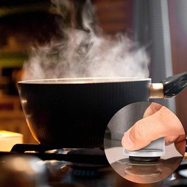 HARLUE 6Pcs Cooker Knobs,6mm Gas Stove Knobs Stove Replacement Metal Knobs Accessories for Kitchen Gas Oven Knobs