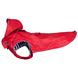 Trespaws Waterproof Dog Coat Packaway Pocket with Harness Access Seadog