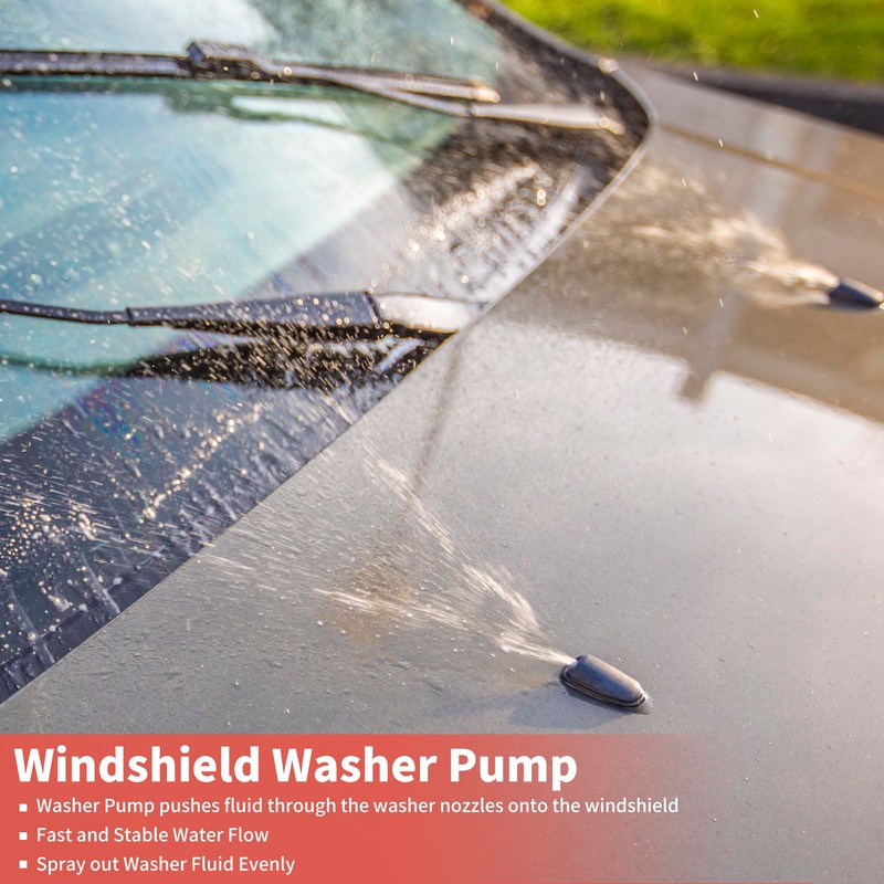 ACROPIX Subaru Legacy Windshield Washer Pump for Subaru Impreza Windshield