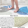 bsheuancek Boho Loofah Shower Mat Non Slip, Bath Mat for
