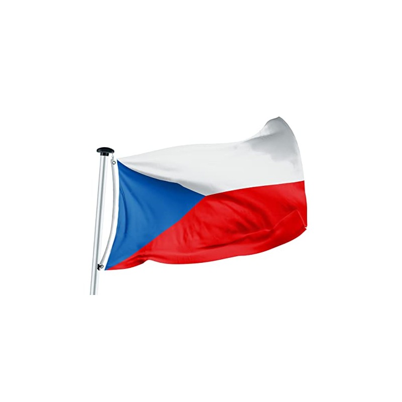 FLAGLY Premium Czech Republic Flag 100 x 150 cm -