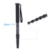Andoer A-666 181cm/5.9ft Telescoping Aluminum Camera Monopod Unipod Stick 6-Section