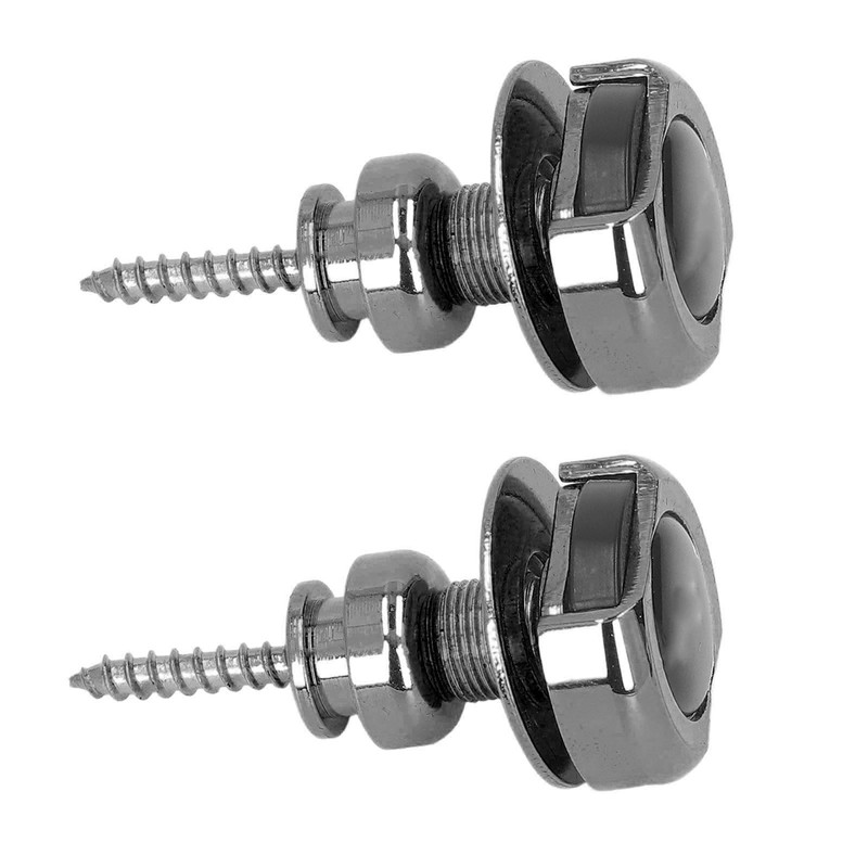 Guitar Strap Lock Set End Button Peg Acoustic Electric Guitars