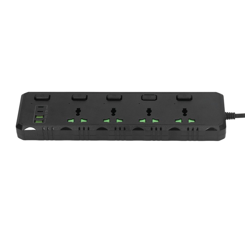 Power Strip Multifunction Universal USB PD PD Interface 110‑265V for