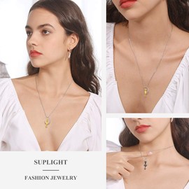 Black Cat on Moon Cremation Urn Necklace for Ashes Stainless Steel Moon Cat Pet Ashes Necklace Memorial Jewelry for Women