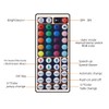Jpdisdd LED Strip RGB Control Box with Remote Control 44Keys