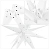 Luminous Star 3D Christmas Star, Illuminated, 45 cm LED Christmas