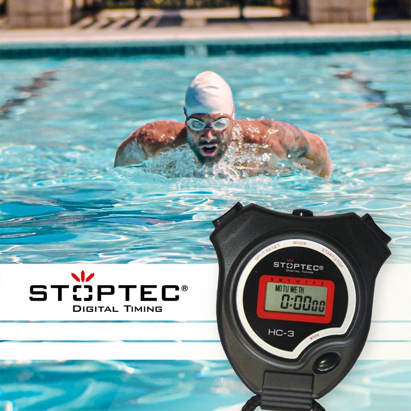 Stoptec HC-3 Stopwatch - Digital Stopwatch | Hobby | Sports