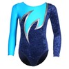 GymStern Java Special Long Sleeve Velvet Gymnastics Leotard Girls Children