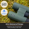 Carson RD Series 10x34mm Open-Bridge Waterproof Compact High Definition Binoculars