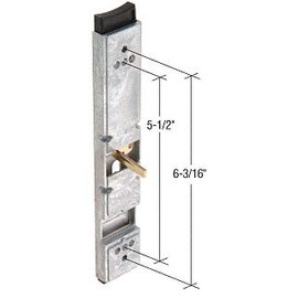 CRL Aluminum Slide Activator 5-1/2" Screw Holes