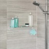 Better Living Products 11630 GLIDE Shower Shelf, Grey
