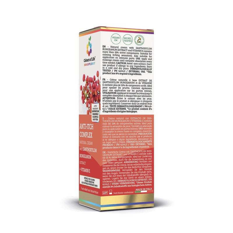 Colours of Life Anti-Itching Complex - Natural Cream - 100