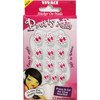 Vivace 4PACK 48tips Artificial Preglued Pretty Junior Sticker Nails For