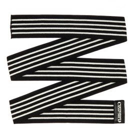 Contraband Black Label 1055 Classic Knee Wraps (Pair) for Bodybuilding, Powerlifting, and Strongman - Perfect for Squat - Leg Press - USPA Approved for Competition Use