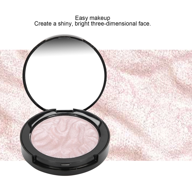 2PCS Highlighting Powder Face Natural Brightening Highlight Makeup Cosmetic Blush