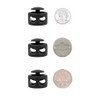 DYZD Double Hole Cord Lock Stoppers Plastic Spring Stop for